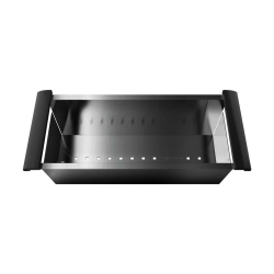 Коландер OMOIKIRI CO-02-PVD-GM вороненая сталь