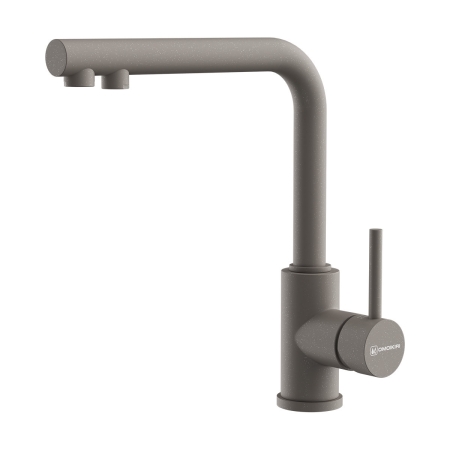 Смеситель комбинированный OMOIKIRI Nakagawa 2 Plus-GR leningrad grey