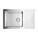 Врезная мойка OMOIKIRI Mizu 78-LB-IN нержавеющая сталь