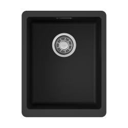 Мойка подстольный монтаж OMOIKIRI Kata 34-U-BL ARTGRANIT/черный