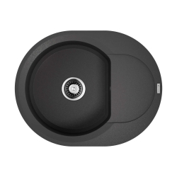 Врезная мойка OMOIKIRI Sakaime 60E-BL Tetogranit/черный