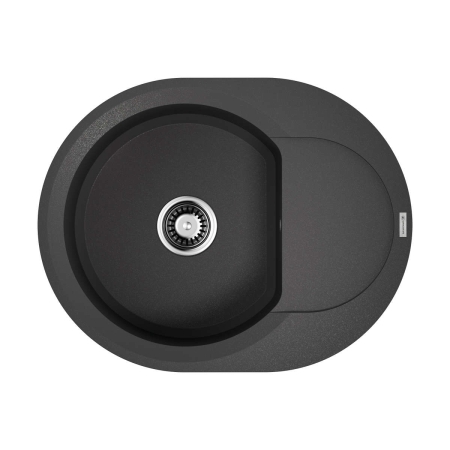 Врезная мойка OMOIKIRI Sakaime 60E-BL Tetogranit/черный
