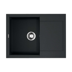 Врезная мойка OMOIKIRI Sakaime 68-BL Tetogranit/черный