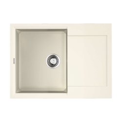 Врезная мойка OMOIKIRI Sakaime 68-WH Tetogranit/белый