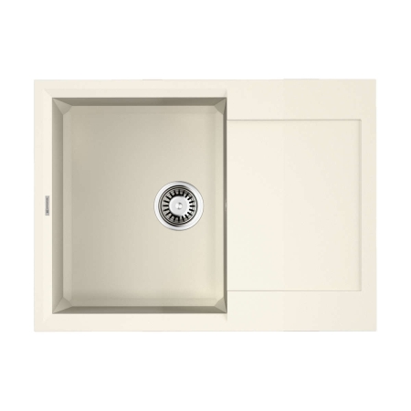 Врезная мойка OMOIKIRI Sakaime 68-WH Tetogranit/белый