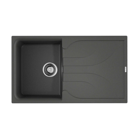 Врезная мойка OMOIKIRI Yasugata 86-PL Tetogranit/платина