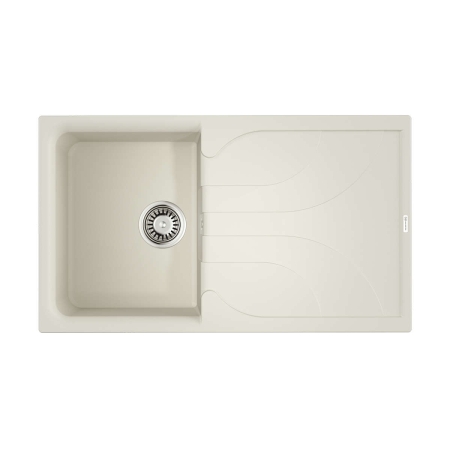 Врезная мойка OMOIKIRI Yasugata 86-WH Tetogranit/белый