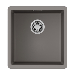 Мойка подстольный монтаж OMOIKIRI Kata 40-U-GR ARTGRANIT/leningrad grey