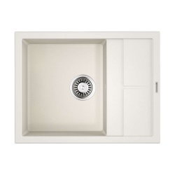 Врезная мойка OMOIKIRI Sumi 65-WH Tetogranit/белый