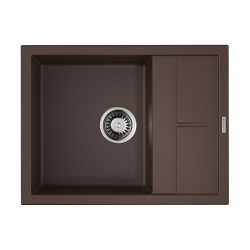 Врезная мойка OMOIKIRI Sumi 65-DC Tetogranit/темный шоколад