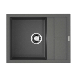 Врезная мойка OMOIKIRI Sumi 65-PL Tetogranit/платина