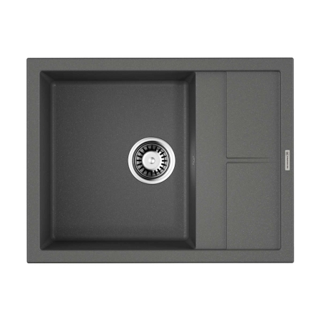 Врезная мойка OMOIKIRI Sumi 65-PL Tetogranit/платина