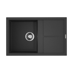 Врезная мойка OMOIKIRI Sumi 79-BL Tetogranit/черный