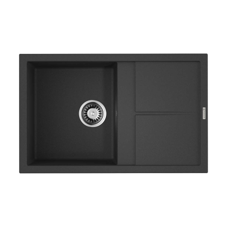 Врезная мойка OMOIKIRI Sumi 79-BL Tetogranit/черный
