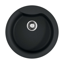 Врезная мойка OMOIKIRI Yasugata 48R-BL Tetogranit/черный