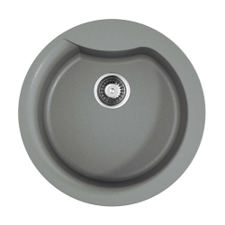 Врезная мойка OMOIKIRI Yasugata 48R-GR Tetogranit/leningrad grey