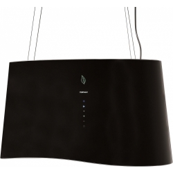 Островная вытяжка Falmec MARE E.ION IS GLASS BLACK