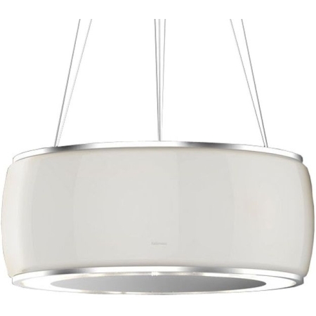 Островная вытяжка Falmec SOFFIO IS.58  White Satin Glass