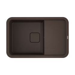 Врезная мойка OMOIKIRI Tasogare 78-DC ARTGRANIT/темный шоколад