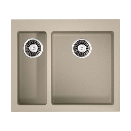 Врезная мойка OMOIKIRI Bosen 59-2-SA Tetogranit/бежевый
