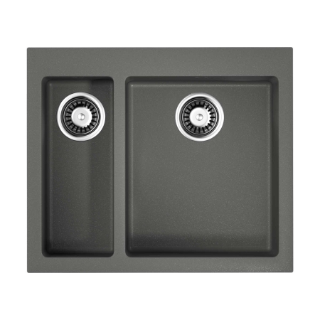 Врезная мойка OMOIKIRI Bosen 59-2-PL Tetogranit/платина