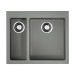 Врезная мойка OMOIKIRI Bosen 59-2-GR Tetogranit/leningrad grey