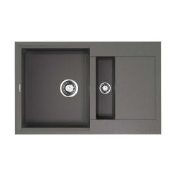 Врезная мойка OMOIKIRI Sakaime 78-2-PL Tetogranit/платина