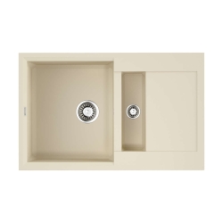 Врезная мойка OMOIKIRI Sakaime 78-2-BE Tetogranit/ваниль