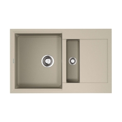 Врезная мойка OMOIKIRI Sakaime 78-2-SA Tetogranit/бежевый