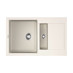 Врезная мойка OMOIKIRI Sakaime 78-2-WH Tetogranit/белый