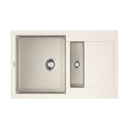 Врезная мойка OMOIKIRI Sakaime 78-2-WH Tetogranit/белый