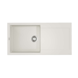 Врезная мойка OMOIKIRI Sakaime 100-WH Tetogranit/белый