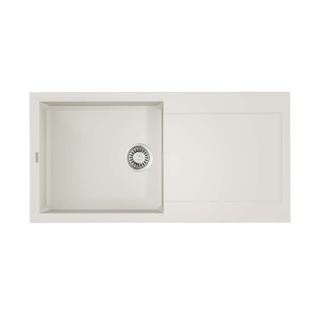 Врезная мойка OMOIKIRI Sakaime 100-WH Tetogranit/белый