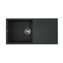 Врезная мойка OMOIKIRI Sakaime 100-BL Tetogranit/черный