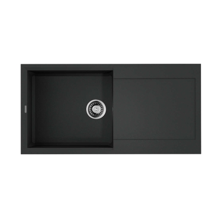Врезная мойка OMOIKIRI Sakaime 100-BL Tetogranit/черный