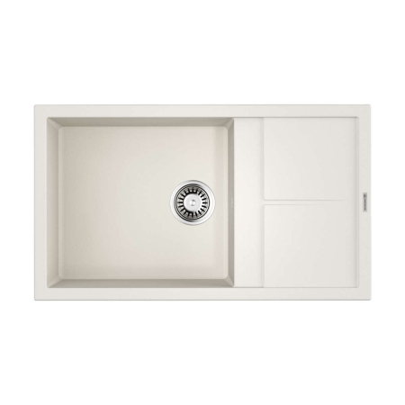Врезная мойка OMOIKIRI Sumi 86-WH Tetogranit/белый