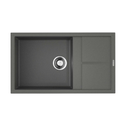 Врезная мойка OMOIKIRI Sumi 86-PL Tetogranit/платина