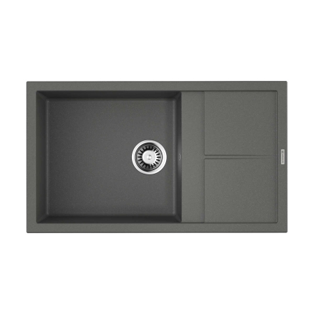 Врезная мойка OMOIKIRI Sumi 86-PL Tetogranit/платина