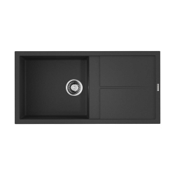 Врезная мойка OMOIKIRI Sumi 100-BL Tetogranit/черный