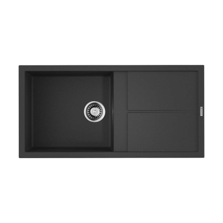 Врезная мойка OMOIKIRI Sumi 100-BL Tetogranit/черный