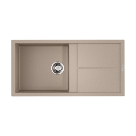 Врезная мойка OMOIKIRI Sumi 100-SA Tetogranit/бежевый