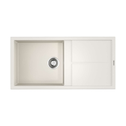 Врезная мойка OMOIKIRI Sumi 100-WH Tetogranit/белый