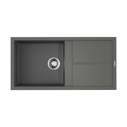 Врезная мойка OMOIKIRI Sumi 100-PL Tetogranit/платина