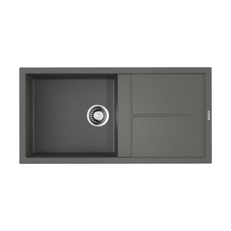 Врезная мойка OMOIKIRI Sumi 100-PL Tetogranit/платина