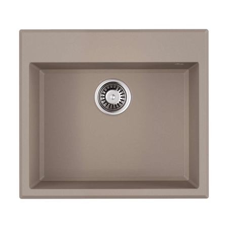 Врезная мойка OMOIKIRI Tedori-57-SA Tetogranit/бежевый