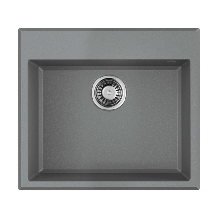 Врезная мойка OMOIKIRI Tedori-57-GR Tetogranit/leningrad grey