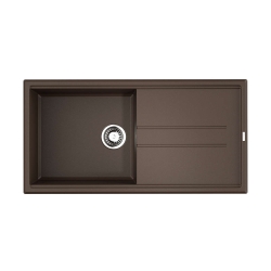 Врезная мойка OMOIKIRI Tedori-100-DC Tetogranit/темный шоколад