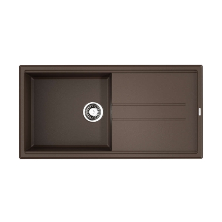 Врезная мойка OMOIKIRI Tedori-100-DC Tetogranit/темный шоколад