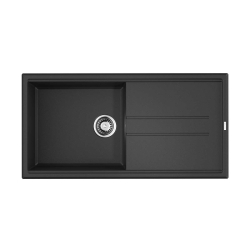 Врезная мойка OMOIKIRI Tedori 100-BL Tetogranit/черный