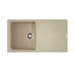 Врезная мойка OMOIKIRI Yasugata-100-BE Tetogranit/ваниль